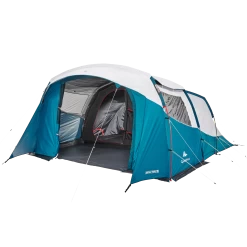 Quechua 5 Man Blackout Tent With Poles - Arpenaz 5.2 F&B