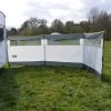 Maypole 3 Panel Steel Windbreak Poled