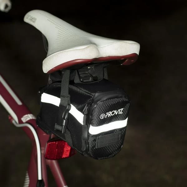 Proviz REFLECT360 Reflective Waterproof Cycling Saddle Bag - Image 5