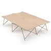 Quechua CAMP BED FOR CAMPING - DOUBLE CAMP BED SECOND 130 CM