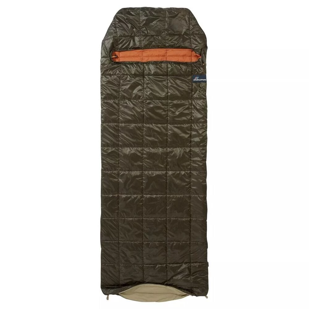Craghoppers Eco 100 Sleeping Bag (Woodland Green/Potters Clay) - Image 2