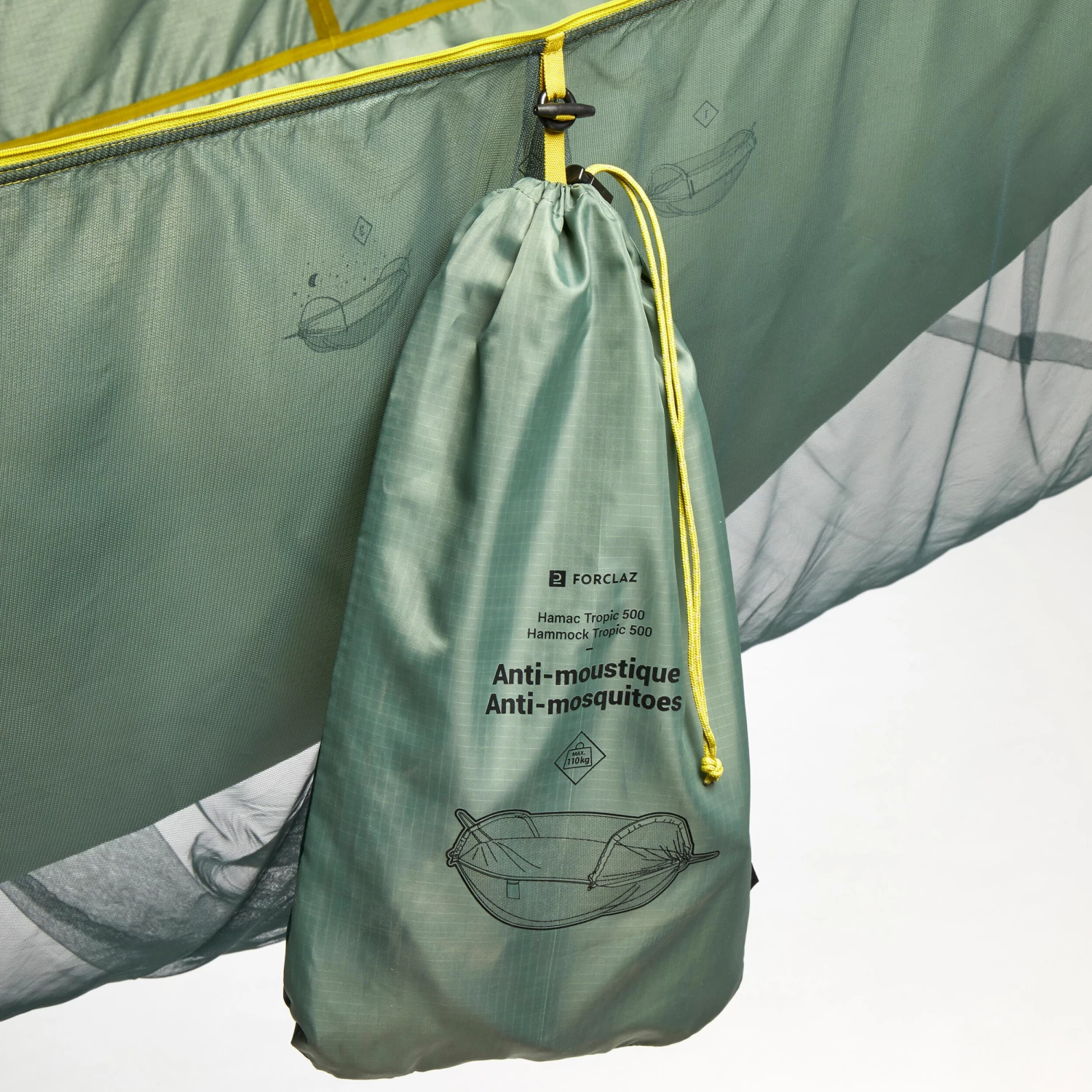 1-person Anti-mosquito Travel Hammock - Tropic 900 - Image 7