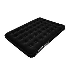 Regatta Great Outdoors Flock Inflatable Double Airbed (Black)
