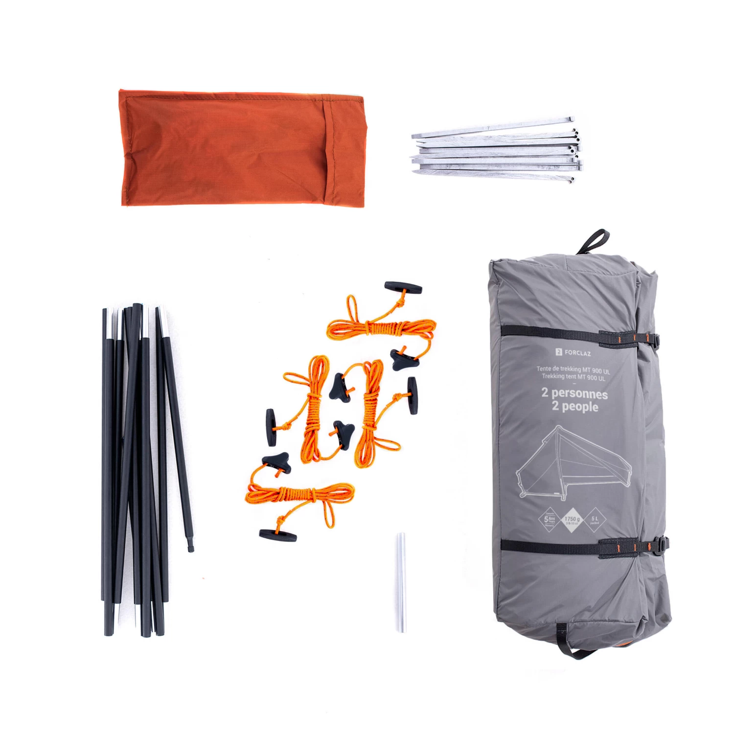 2 Man Tunnel Trekking Tent - MT900 Ultralight - Image 12