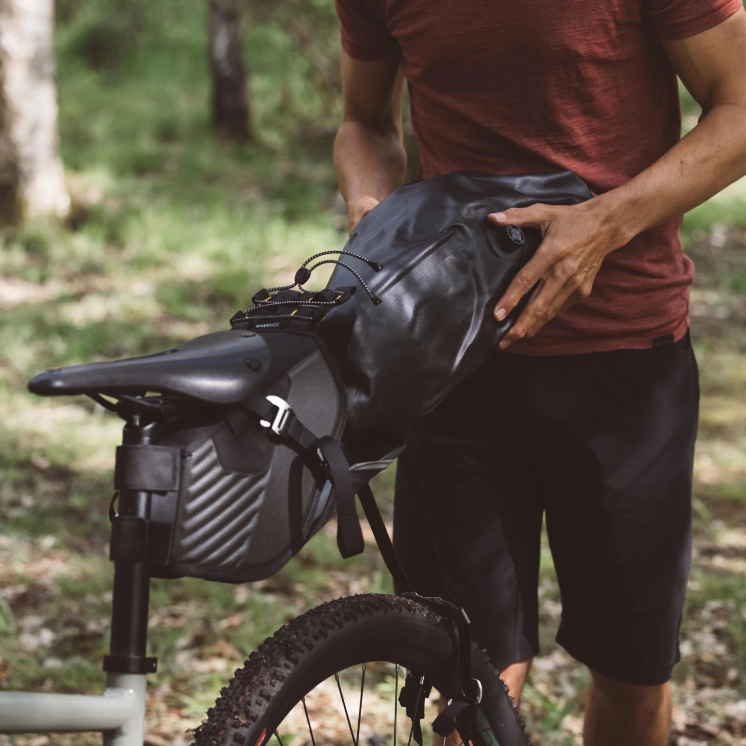 Riverside 6 To 15L Watertight Bikepacking Saddle Bag - Image 2